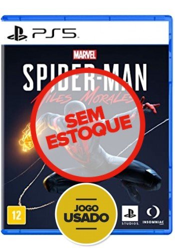 Spider-Man Miles Morales - PS5 (Usado)